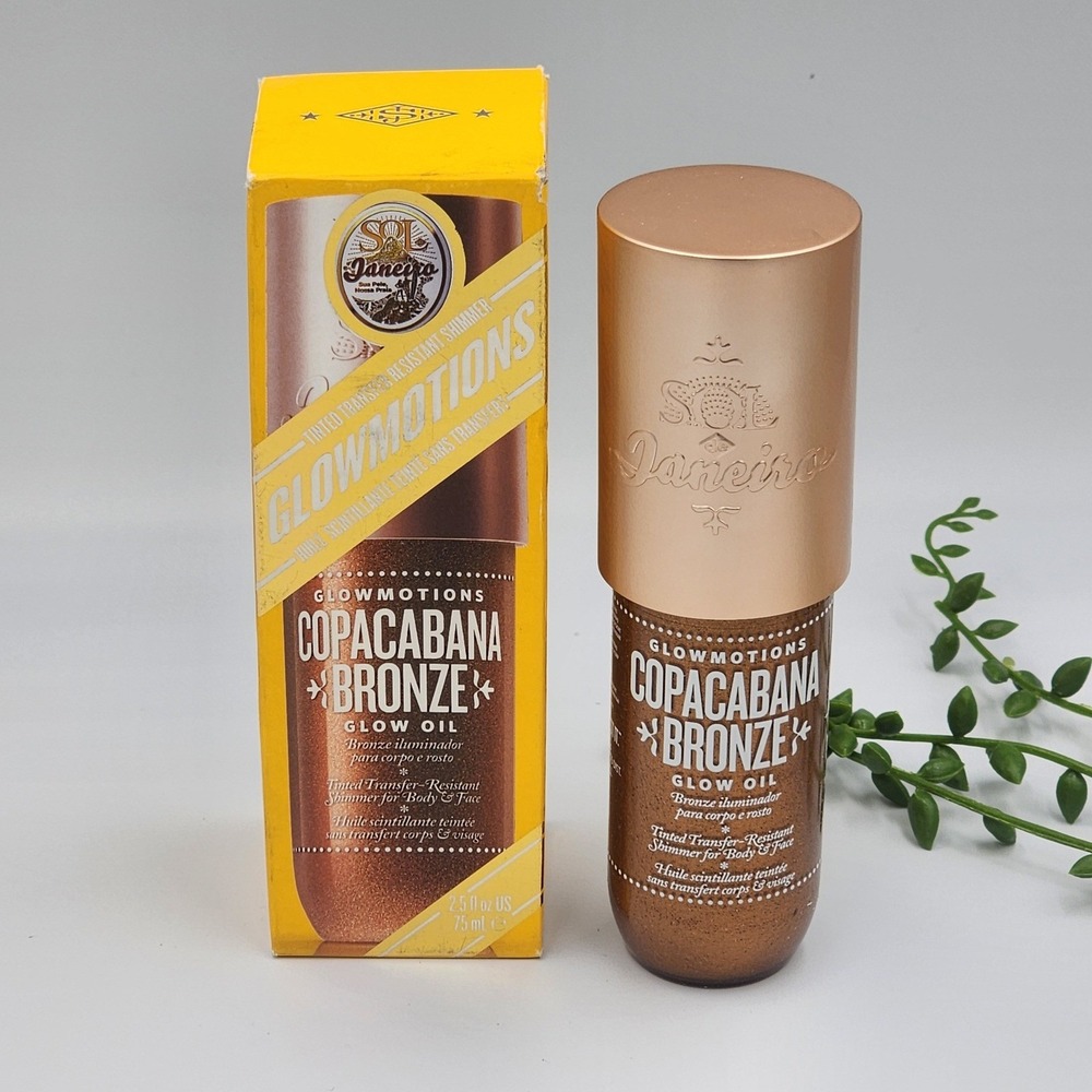 Sol de Janeiro Glowmotions Copacabana Bronze Glow Oil 2.5oz Warm Bronze Shimmer